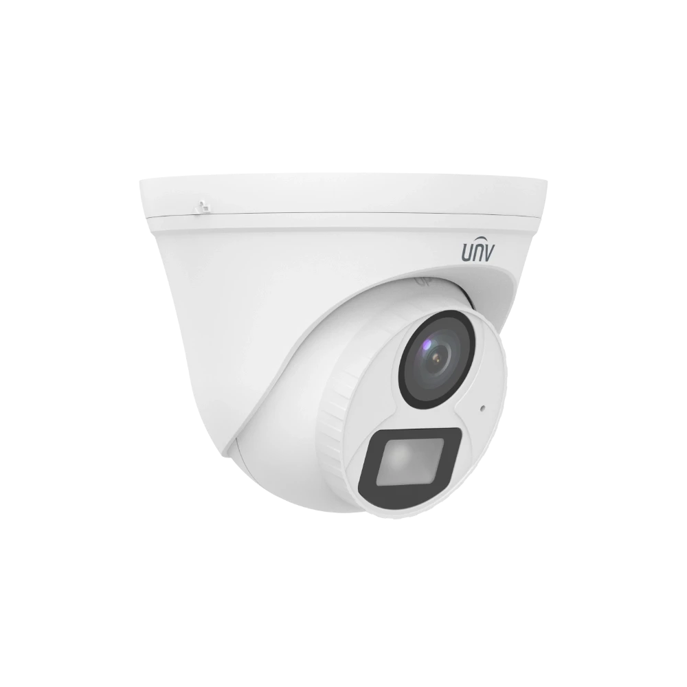 Cámara Domo Análoga 2MP ColorHunter Dual Light 20m Audio 2.8mm UAC-T112-AF28-DL Uniview